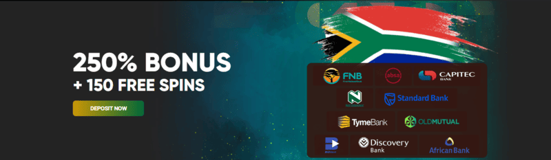 Yebo Casino welcome bonus